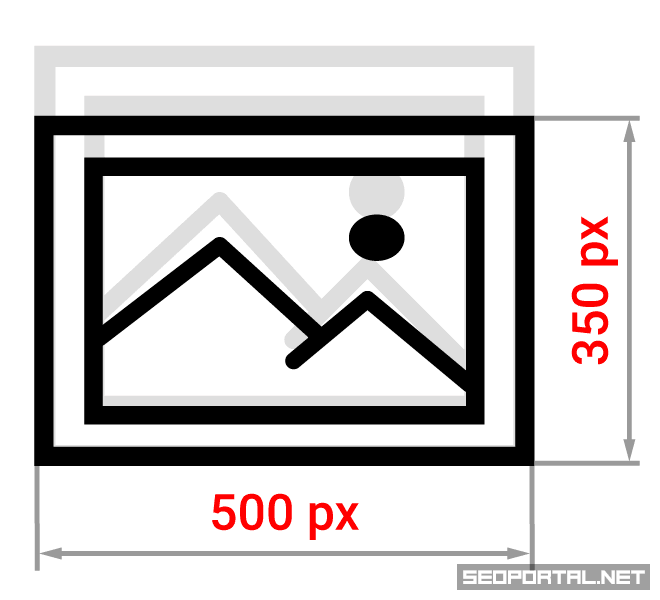 Сжатая по высоте картинка: 400×350 px